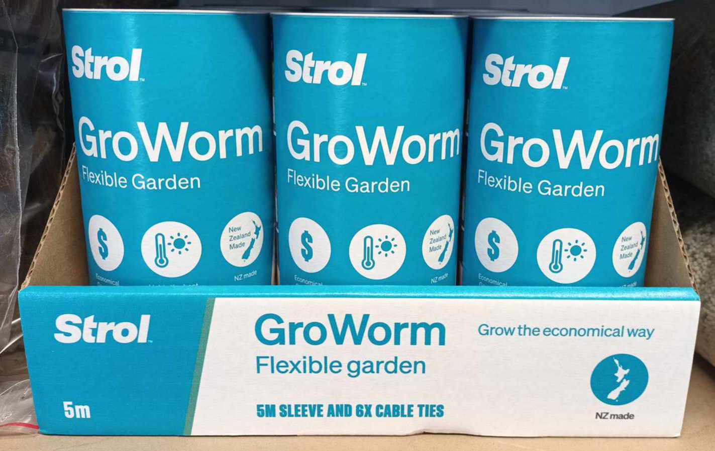 GroWorm Flexible Garden (5m)
