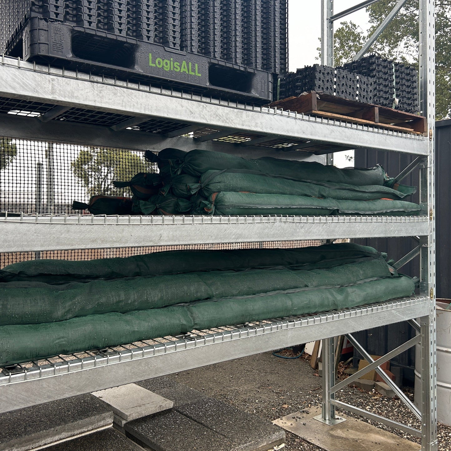 Silt socks for sediment control