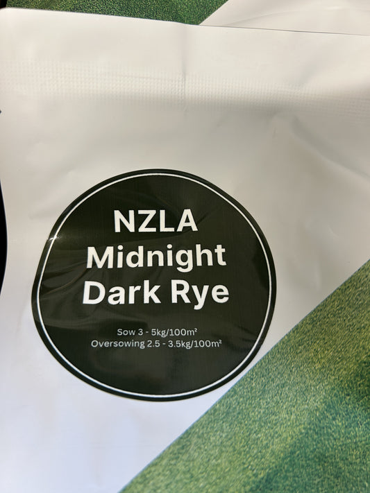 NZLA Midnight Dark Rye (Lawn Seed) - - - [1kg]