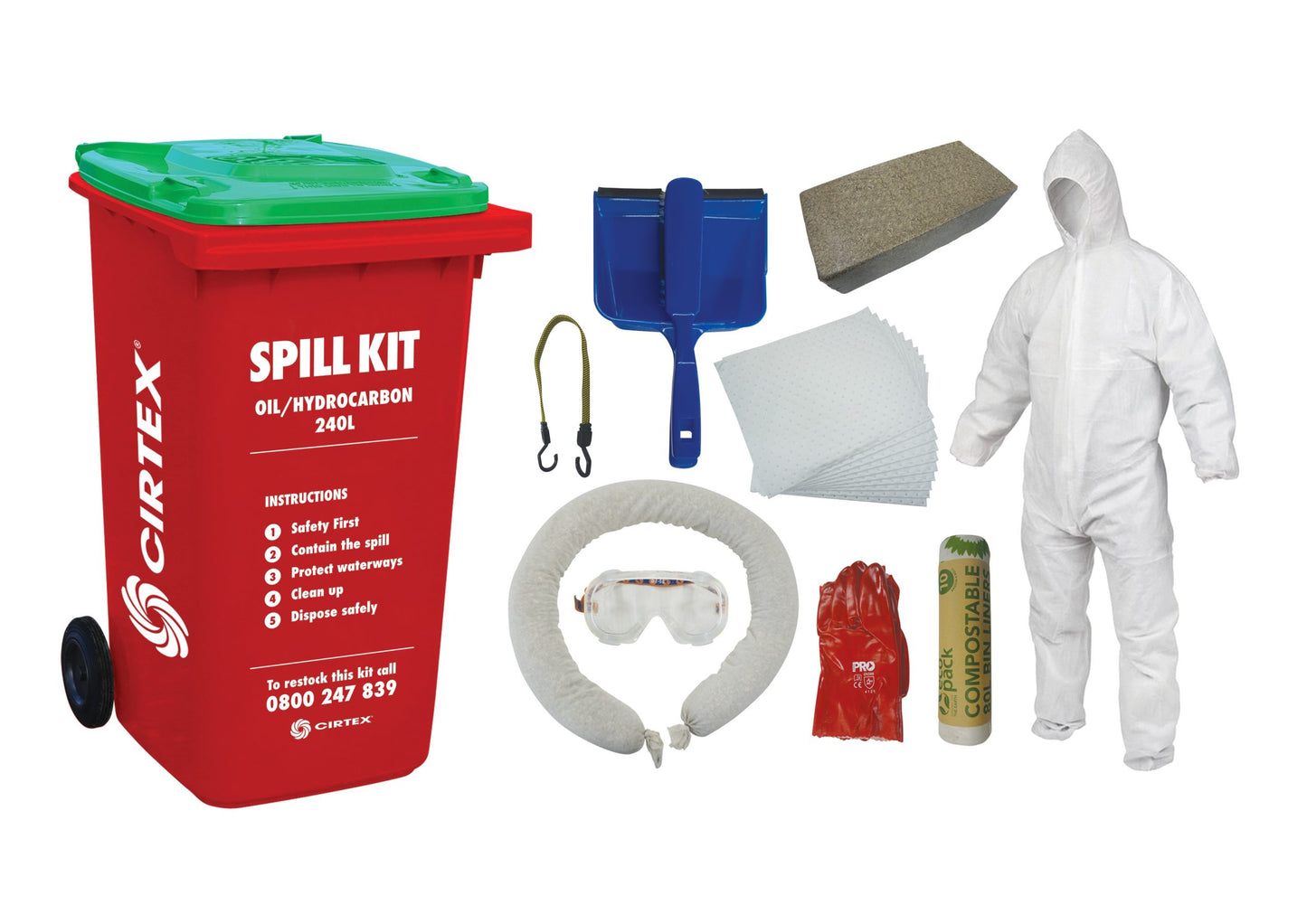 Spill Kit EnviroHemp - - - [240ltr ONLINE ONLY]