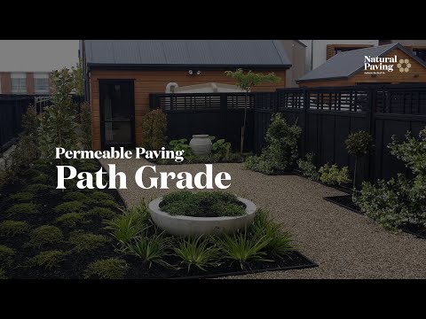 Natural Paving Permeable Path Grade