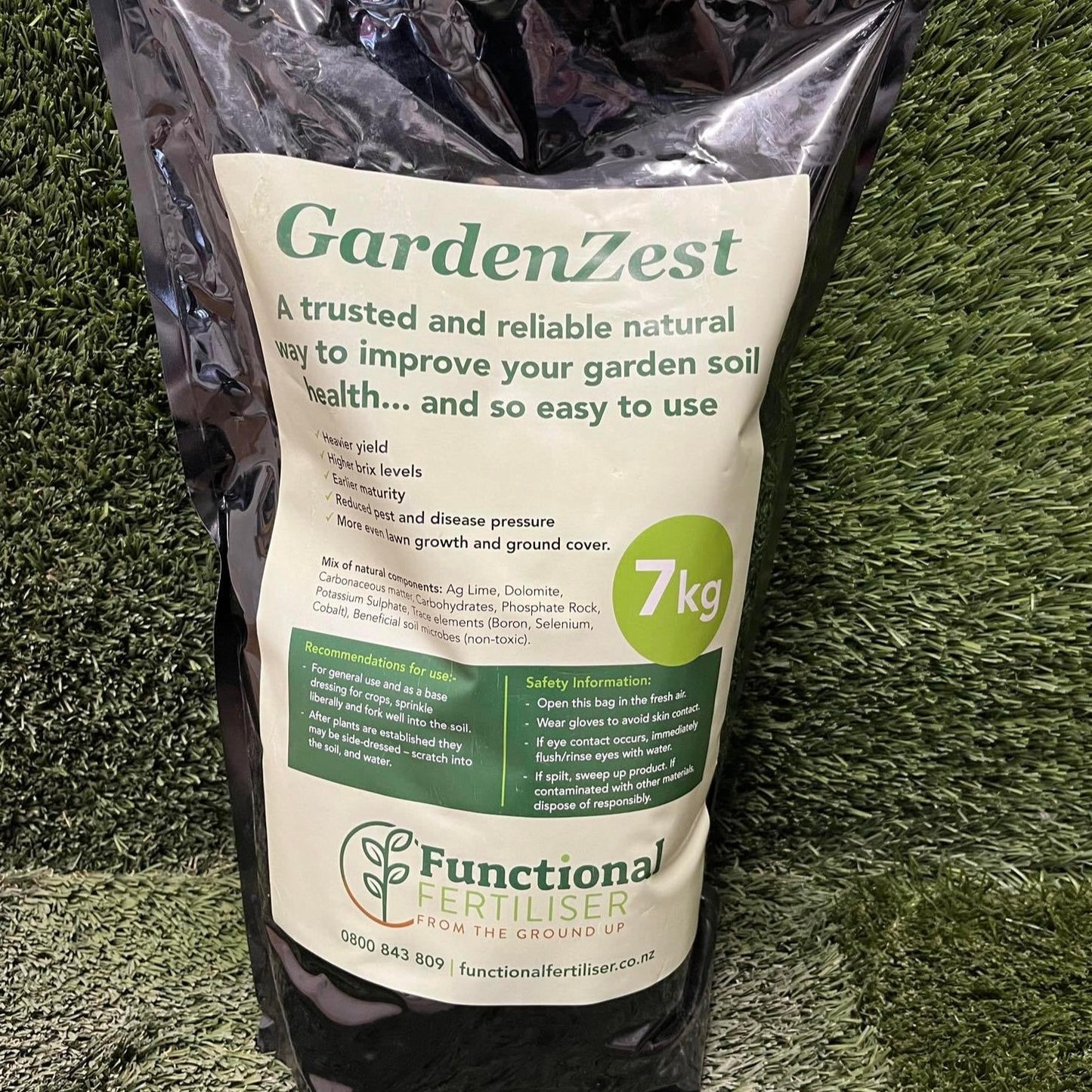 GardenZest Soil Improver - - - [7kg bag]