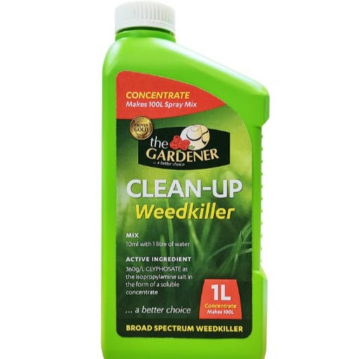 Clean Up Weedkiller 1 litre makes 100ltrs