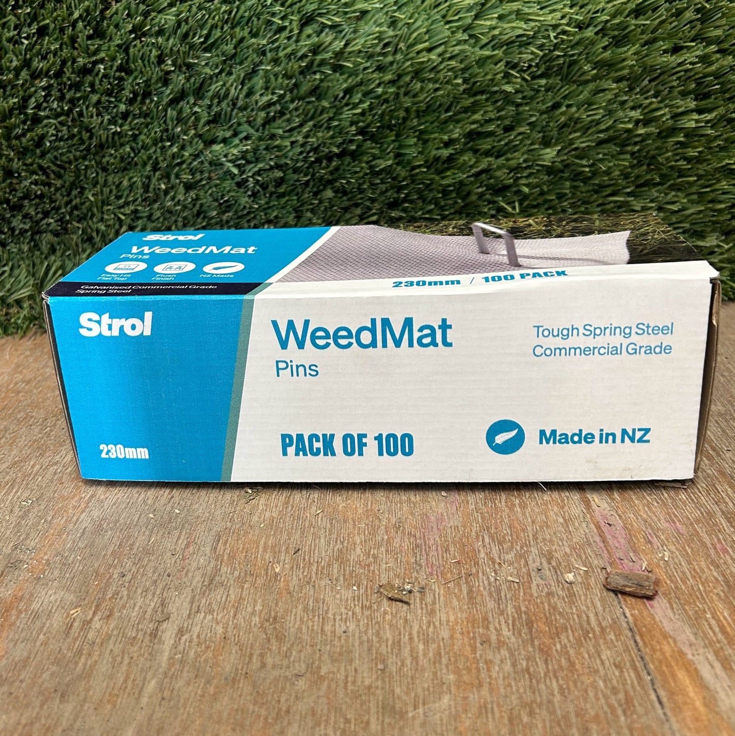 Weedmat Pins 230mm (Box 100)