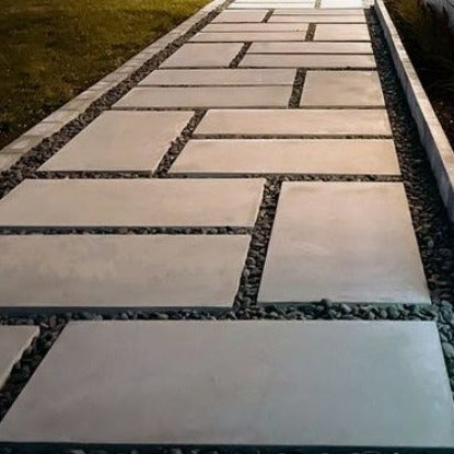 Rectangle Paver laying example